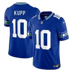 Mens Youths Size Select Cooper Kupp Royal Vapor Stitched Jersey